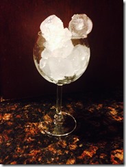 ICE IN GLASS