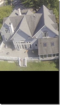 drone house shot