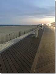 Empty boardwalk